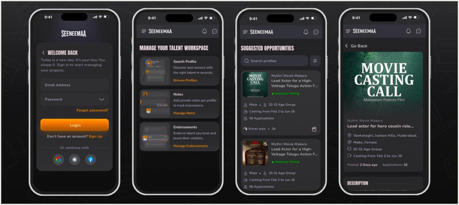 Seeneemaa Case Study | UX Redesign for Existing Product | Enspirit – The approach