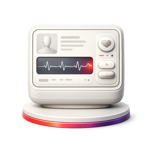 Healthcare technology illustration